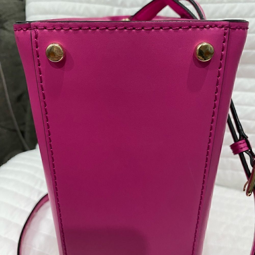 Kate Spade Doris Fuschia Pink Leather Hobo Bag - Picture 11 of 15
